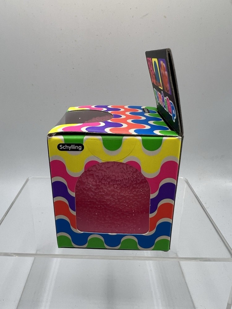 Schylling Nee Doh Gumdrop Super Solid Squish Toy Pink 25337HY