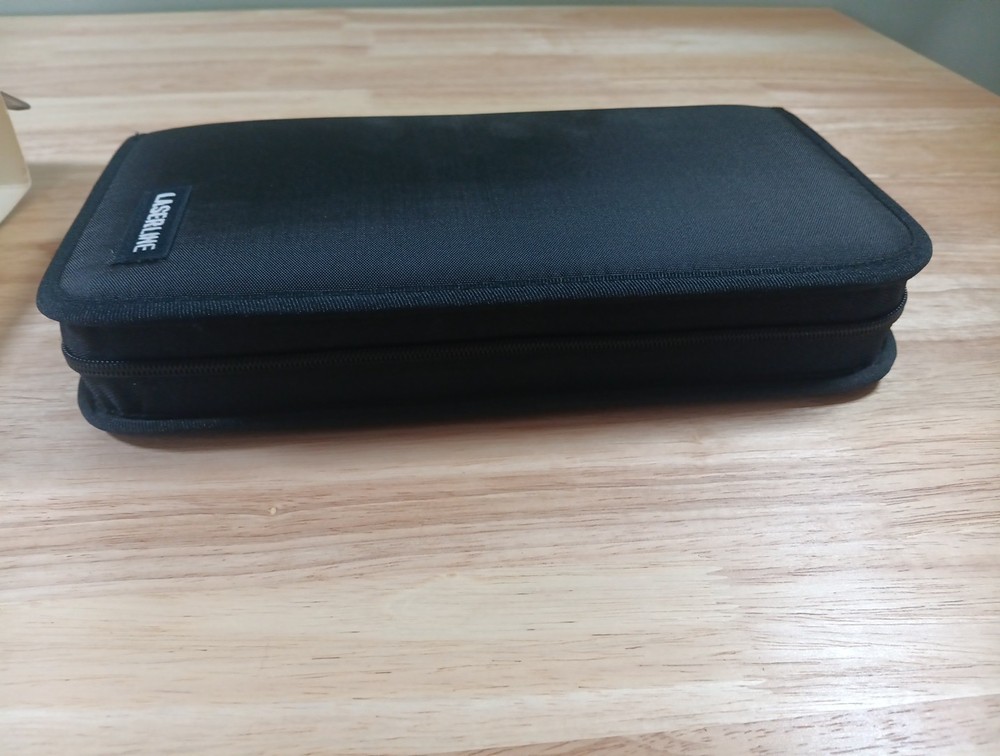 CD Storage Case Compact Disk Wallet Flip Disk New Holds 24 Heavy Duty