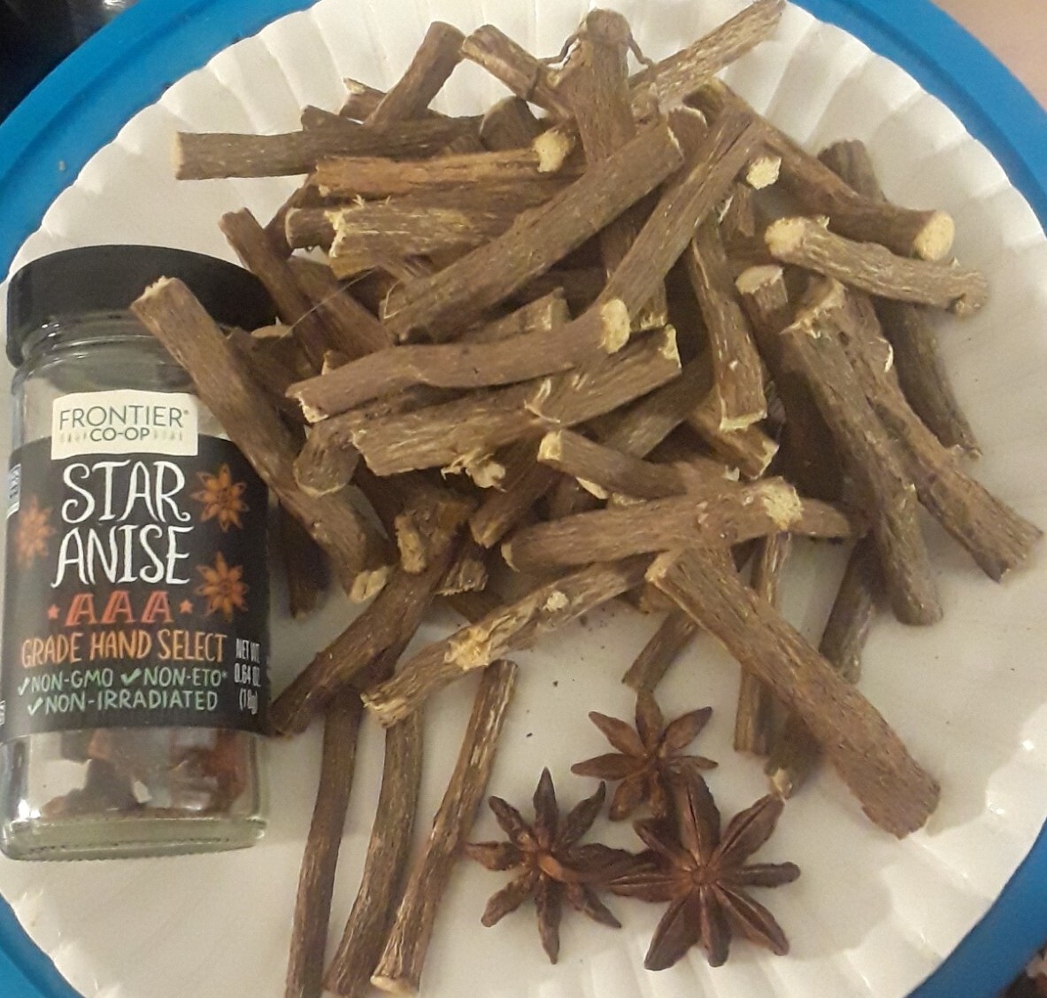 3p LOT:STAR ANISE LICORICE ROOT CHEW STICKS NATURAL NO NICOTINE STOP SMOKING AID