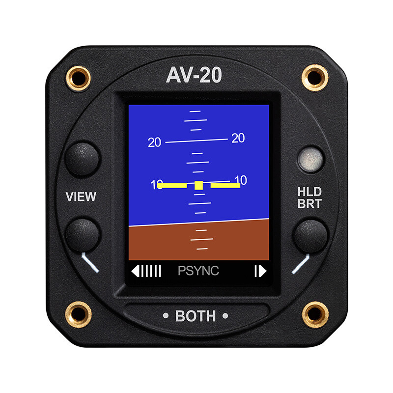 uAvionix AV-20-S Multi Function Display (MFD), 2.25", fully Certified, (NORSEE)