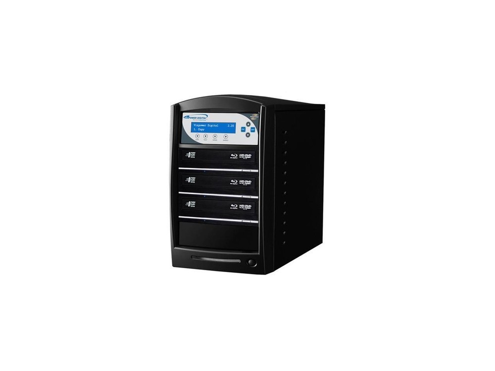VINPOWER Black 1 to 3 128M Buffer Memory SharkNet Network Capable Blu-ray DVD CD