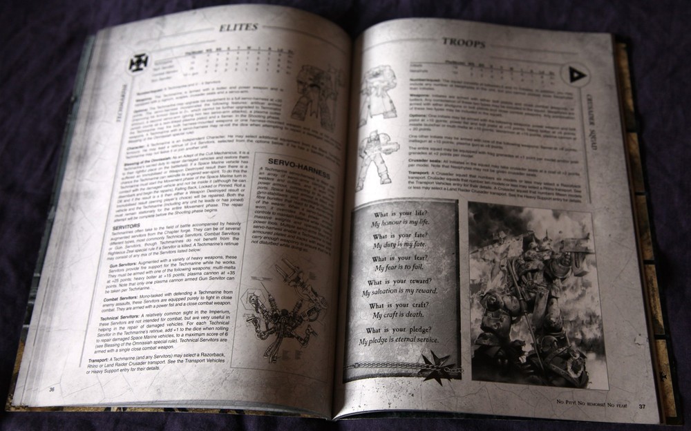 Warhammer 40k, Black Templars Codex, 4th Edition, 2005, Games Workshop