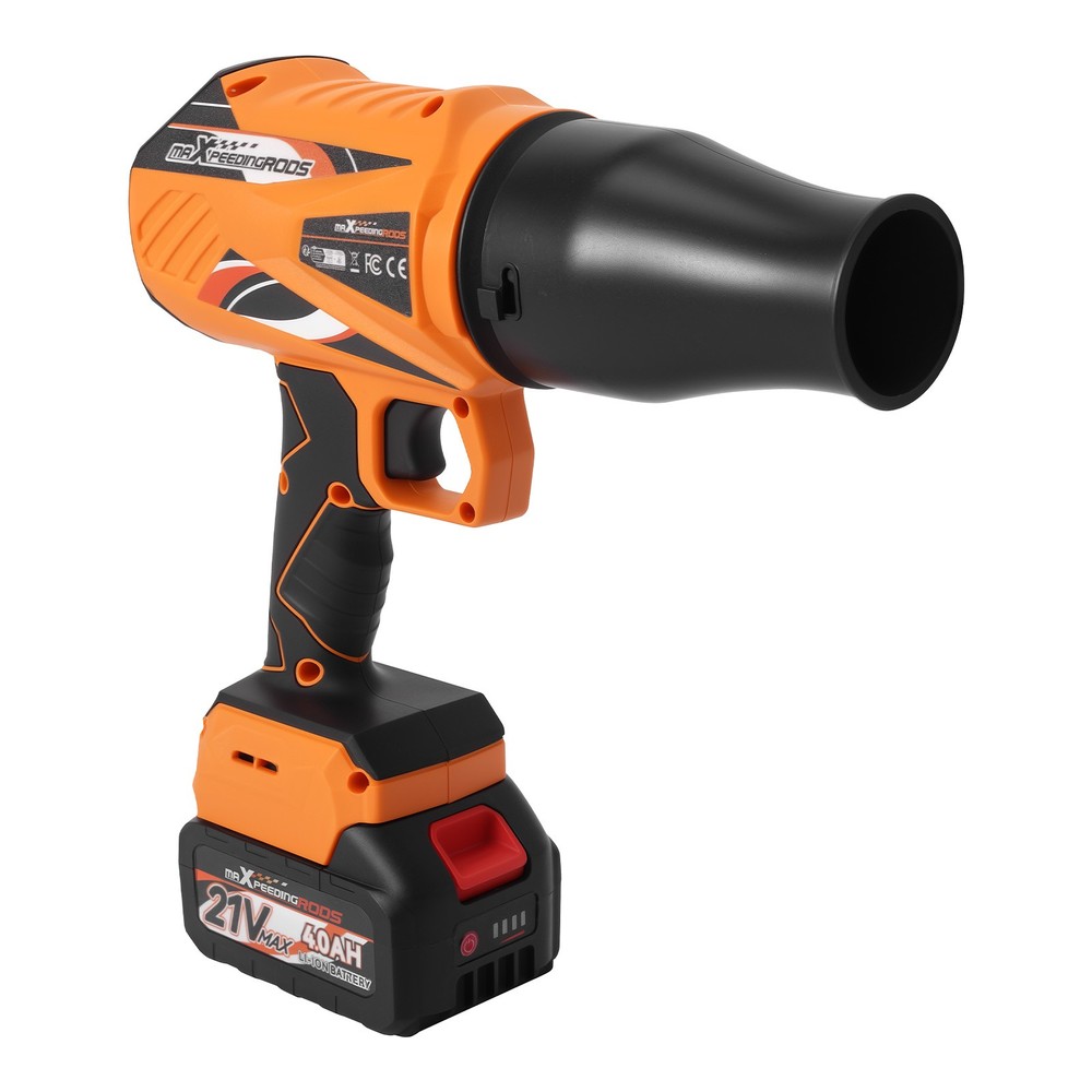 maXpeedingrods 550CFM Cordless Leaf Blower 2 Battery Variable Speed Lightweight