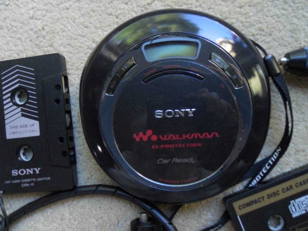 SONY D-EJ626CK Walkman Portable Compact Disc Player. AS-IS.