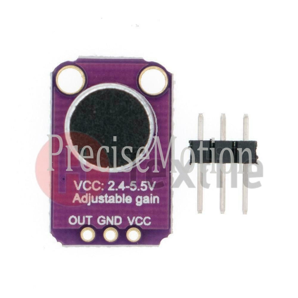 GY-MAX4466 electret microphone amplifier MAX4466 adjustable amplifier module