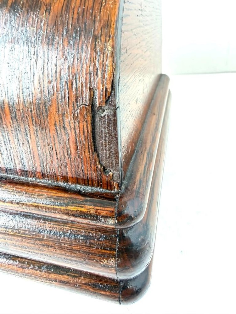 Restored Case Lid w/Handle for Edison Home Phonograph Short Case