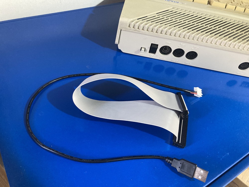 Atari ST STFM STE External Floppy Drive Adapter Gotek Complete Kit