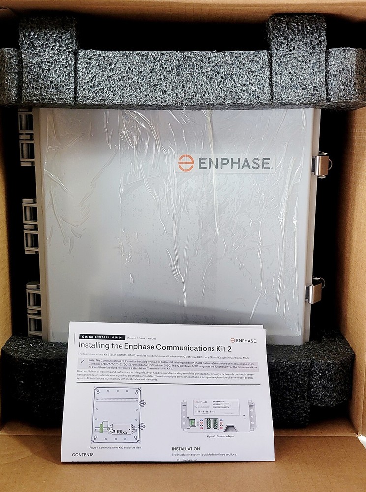 Enphase Wireless Communication Kit COMMS-KIT-02 with Enclosure 883-02015-05