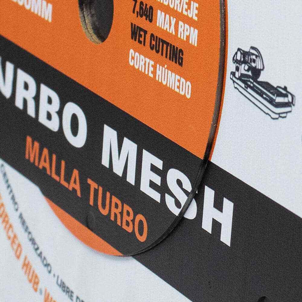 RIDGID 8 in. Continuous Mesh Rim Diamond Blade