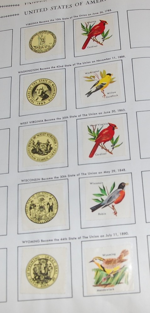 Vintage - Whitman United States of America Stamps Album - 1847-1966-collector