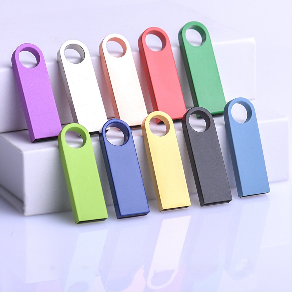 Lot 10PCS 1/2/4/8/16GB Mini Metal USB Flash Drive SE9 Memory Storage Custom Logo