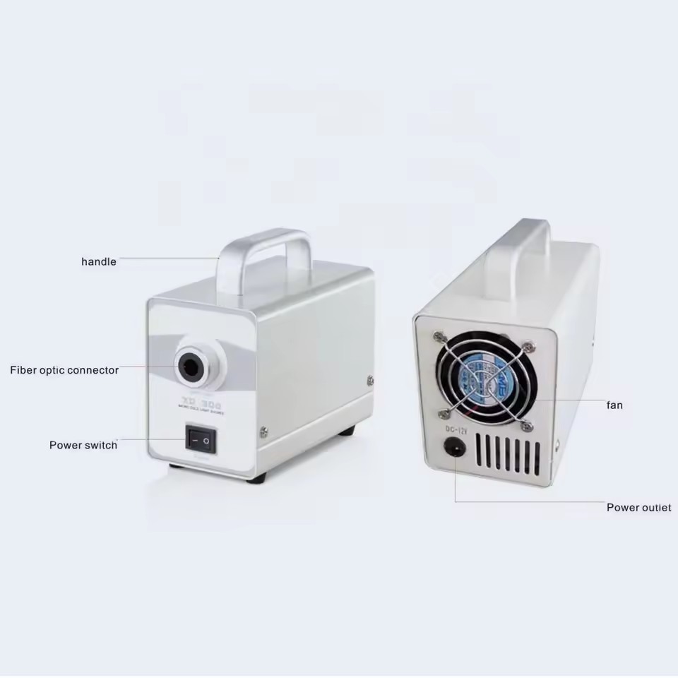 50W Xenon Endoscope Microscope High Power LED Medical Cold Light Source