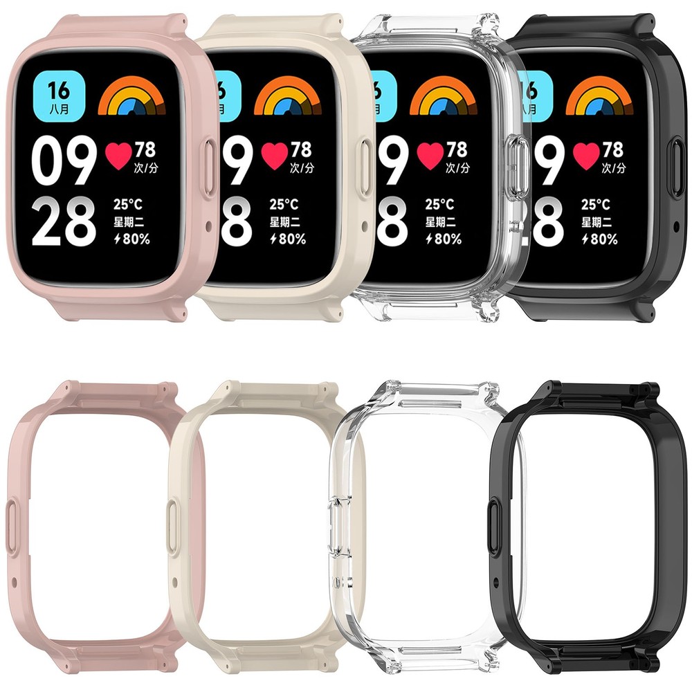 For Redmi Watch3 Active Half-wrapped Watch Case (Opening 20MM) Watch Cover