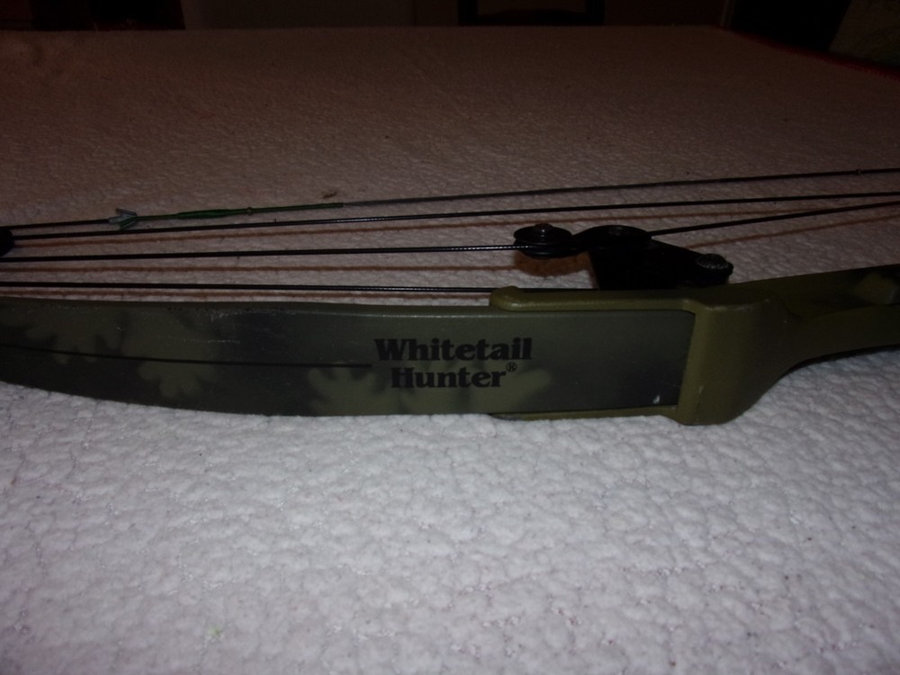 Bear Whitetail Hunter Green Camo Compound Bow