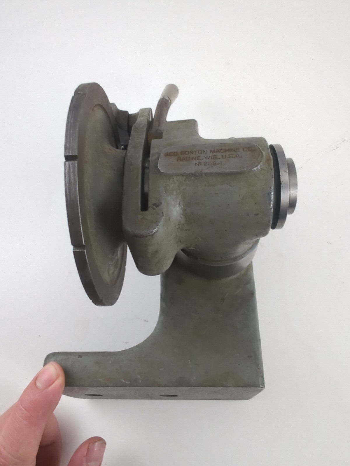 Geo Gorton Indexing Work Head Grinding Pantograph Engraving Fixture Rotary 256-1