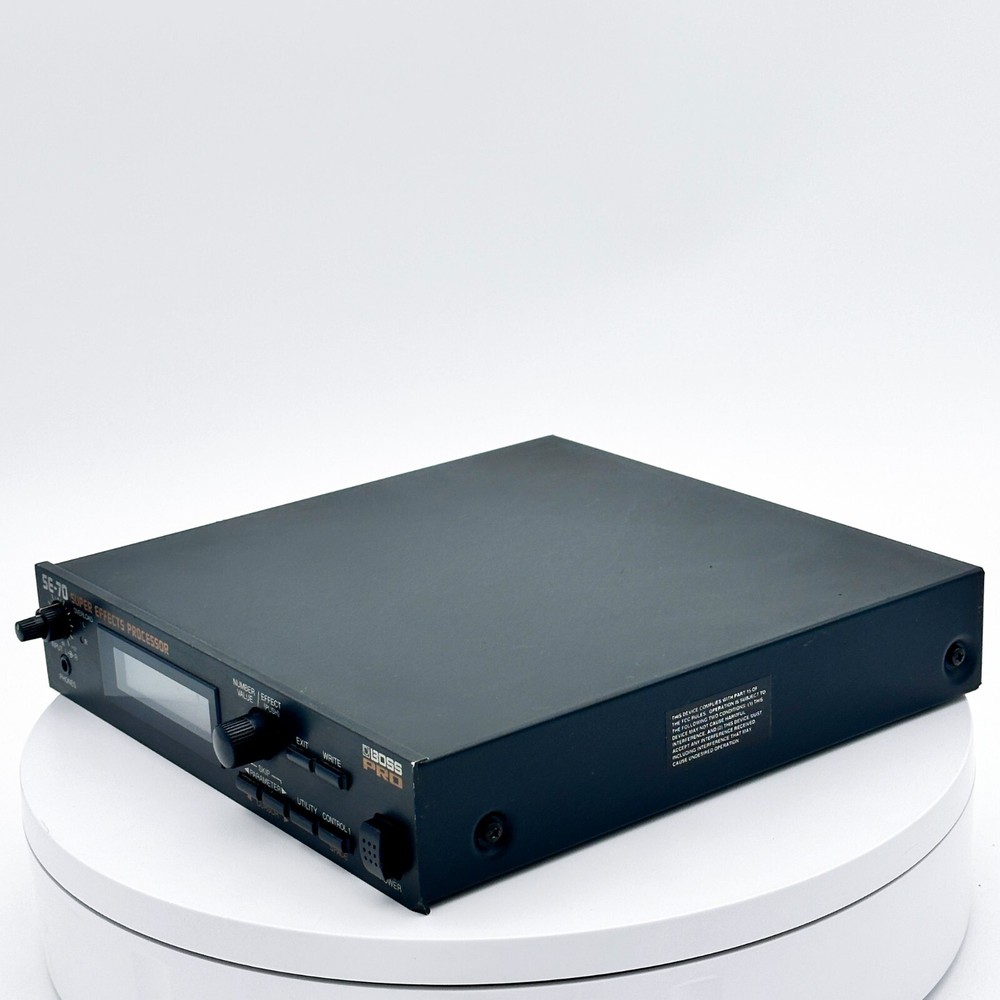 Boss SE-70 Multi Super Effects Processor Good Condition Working