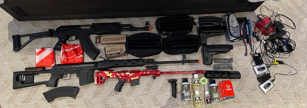 Airsoft Gun/Gear Bundle Over $650 value