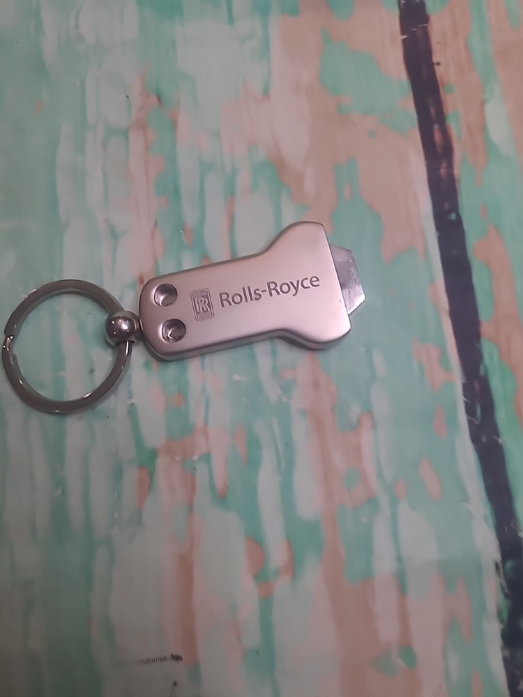 Rolls Royce Golf Ball Marker Divot Tool Keychain