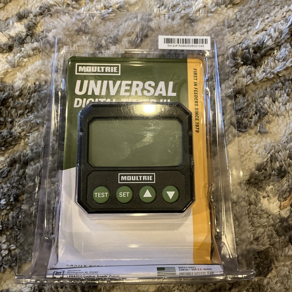 Moultrie Universal Digital Timer III - Deer Feeder Timer - Digital Timer System