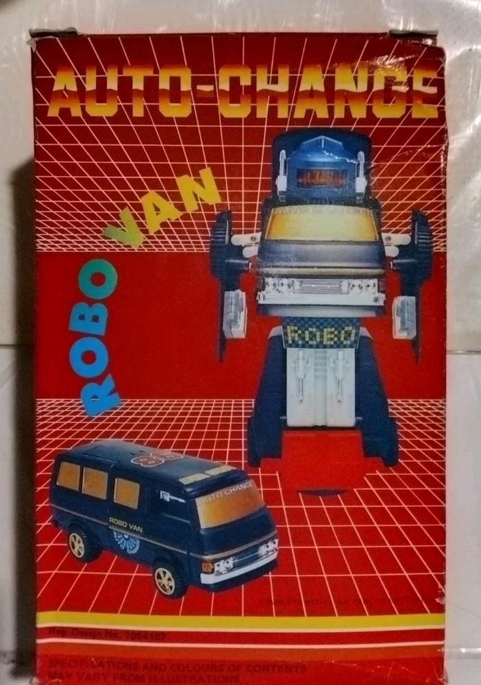 Auto Change Robo-Van Robot Transforming Figure