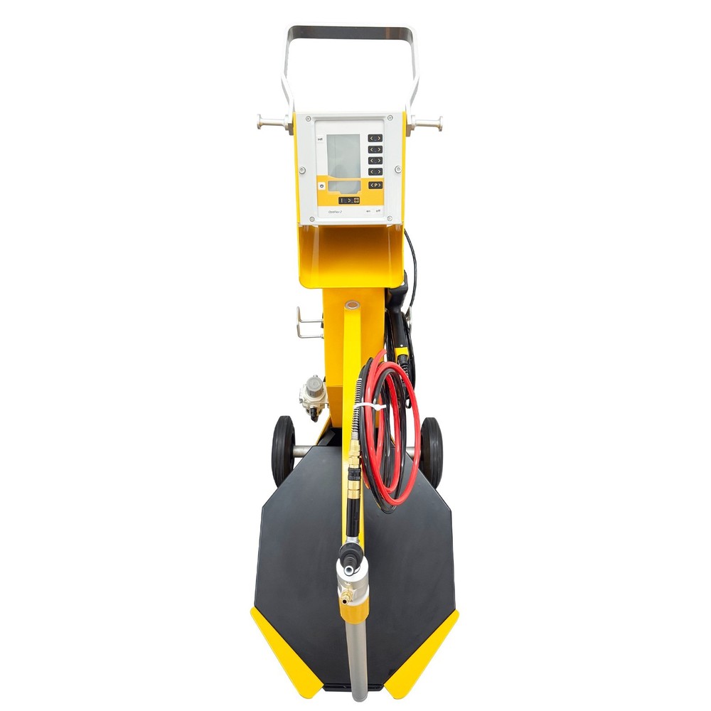Box-type X Vibratory Feeding Electrostatic Particle Spray Gun 110V LCD Screen