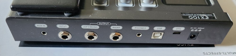 FLAMMA FX100 Guitar Pedal Multi-effects Processor with Looper Amp Modelling