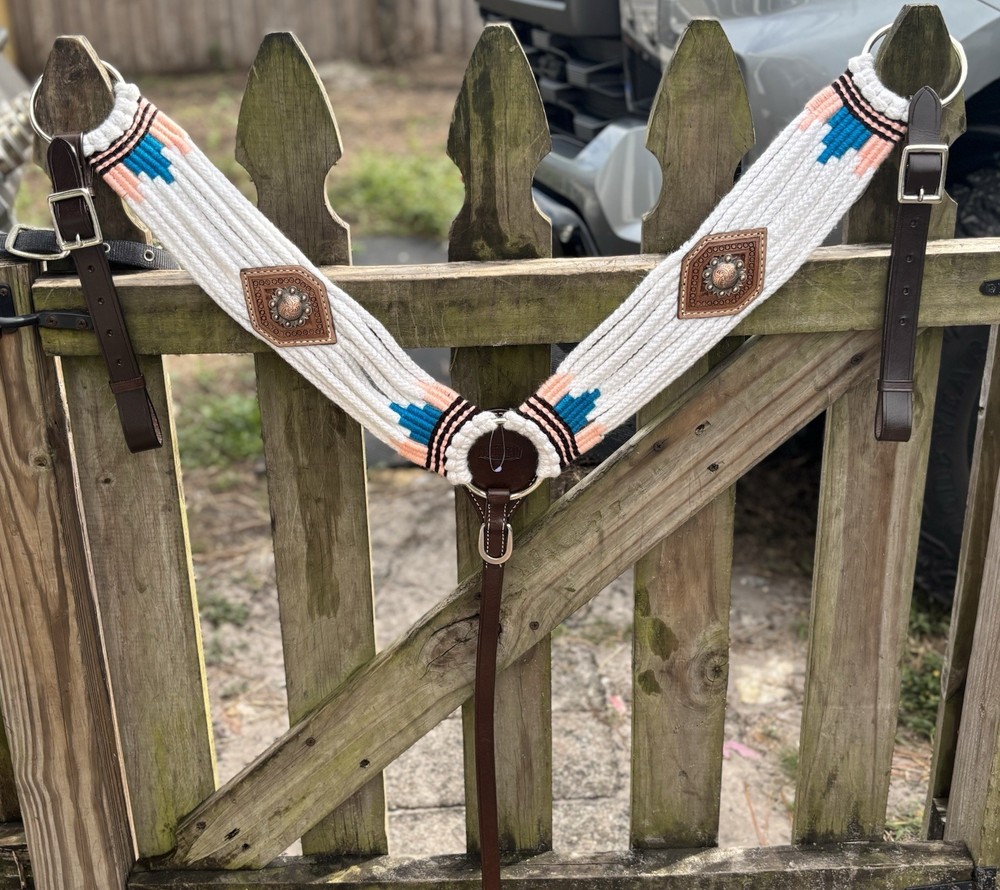 Pink Western Breast Collar