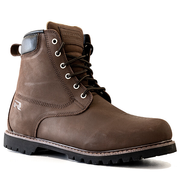 Richa Calgary Short Waterproof Motorcycle Boots - Brown