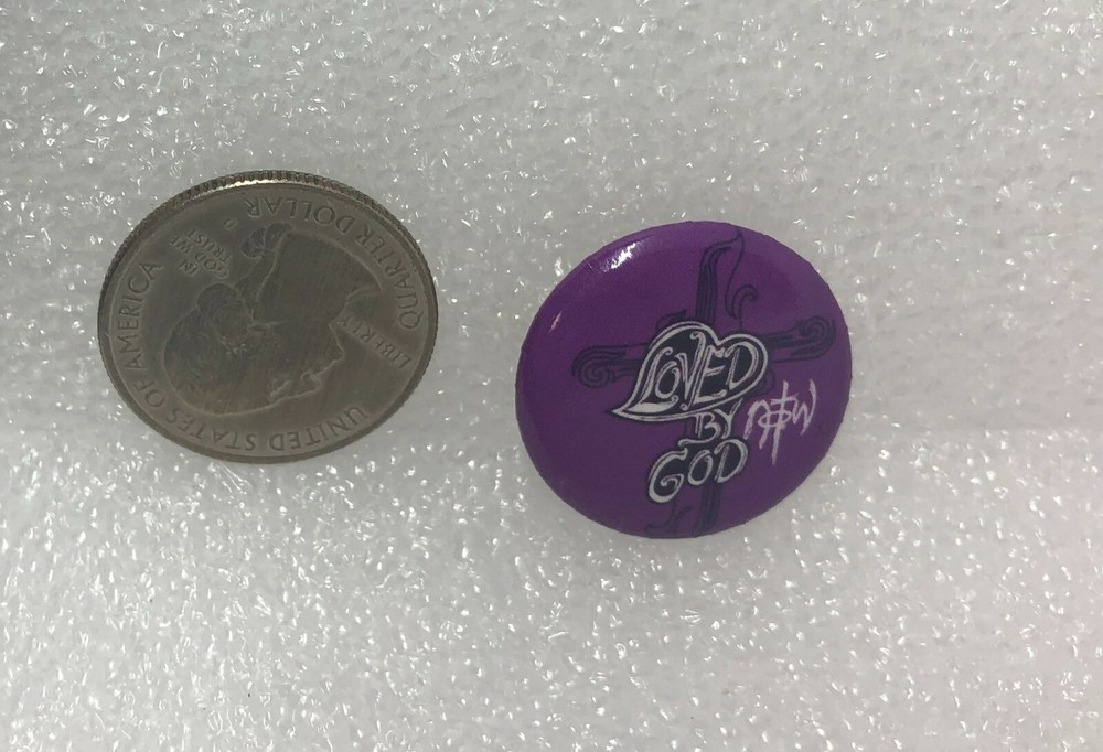Loved By God Pin