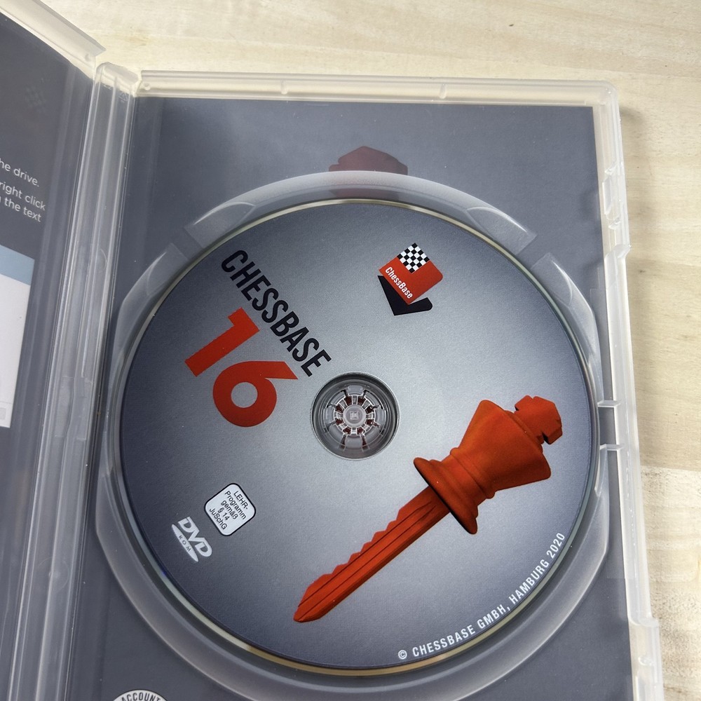 ChessBase 16 PC Chess Software DVD Windows 7 10 Hobbies Leisure Strategy