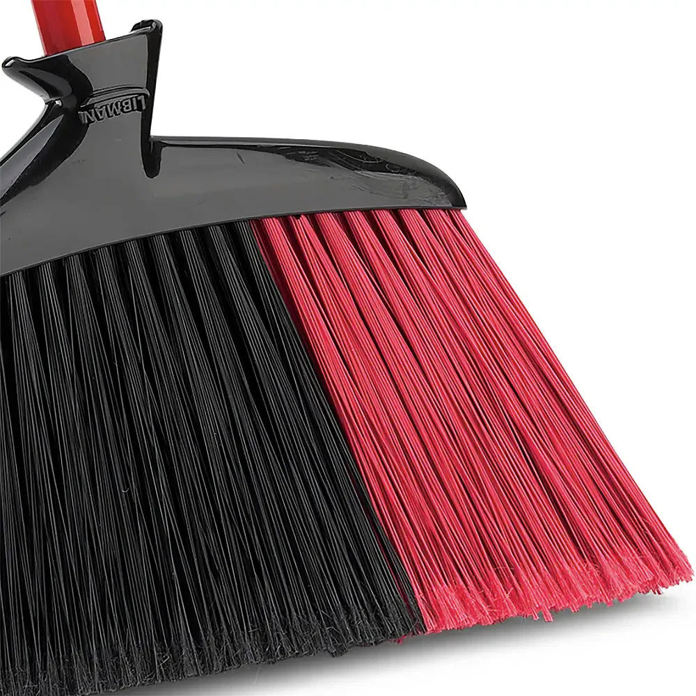 Libman 14-in Poly fiber Multi-surface Angle Upright Broom