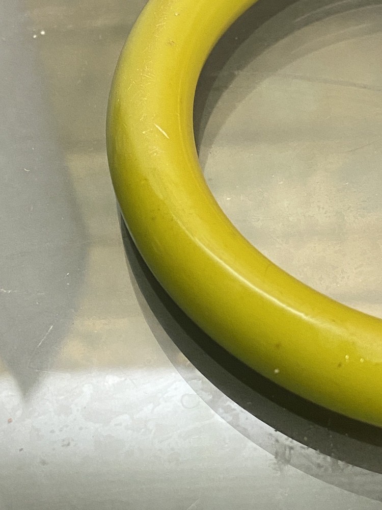 Green Bakelite Bangle Bracelet