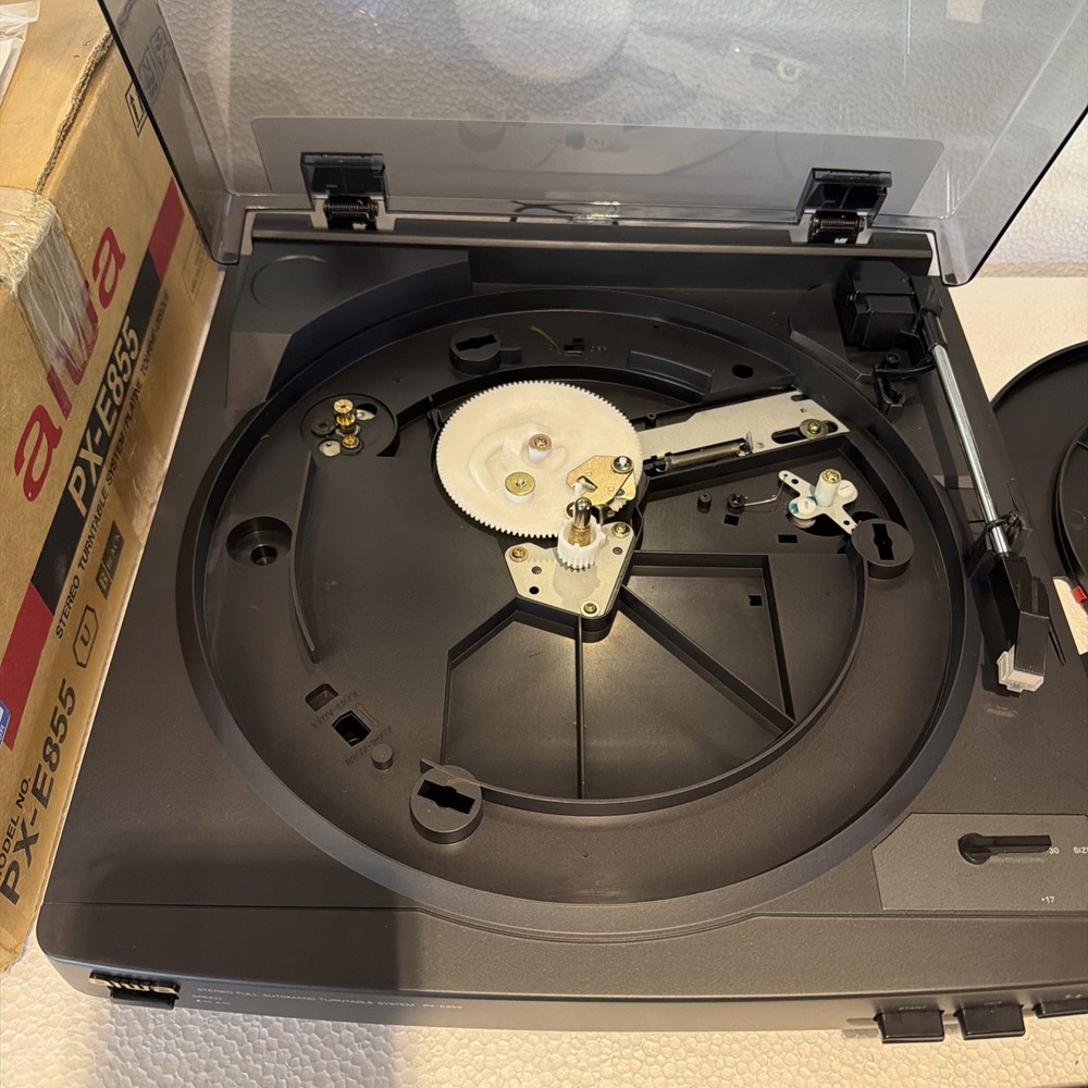 Aiwa PX-E855 Stereo Turntable System -Manual