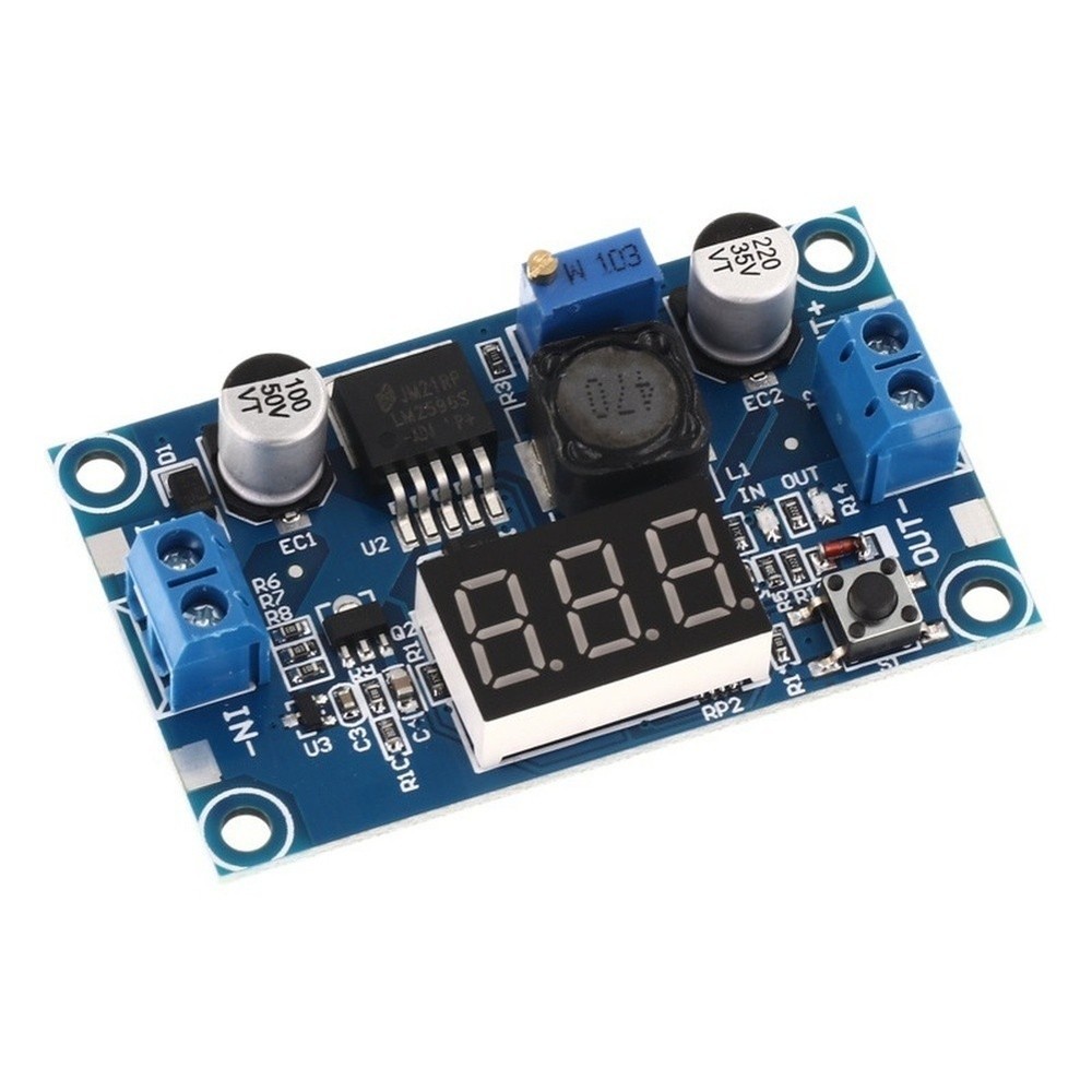 Adjustable Converter Module with Digital Voltage Readout 3A 92% Efficient