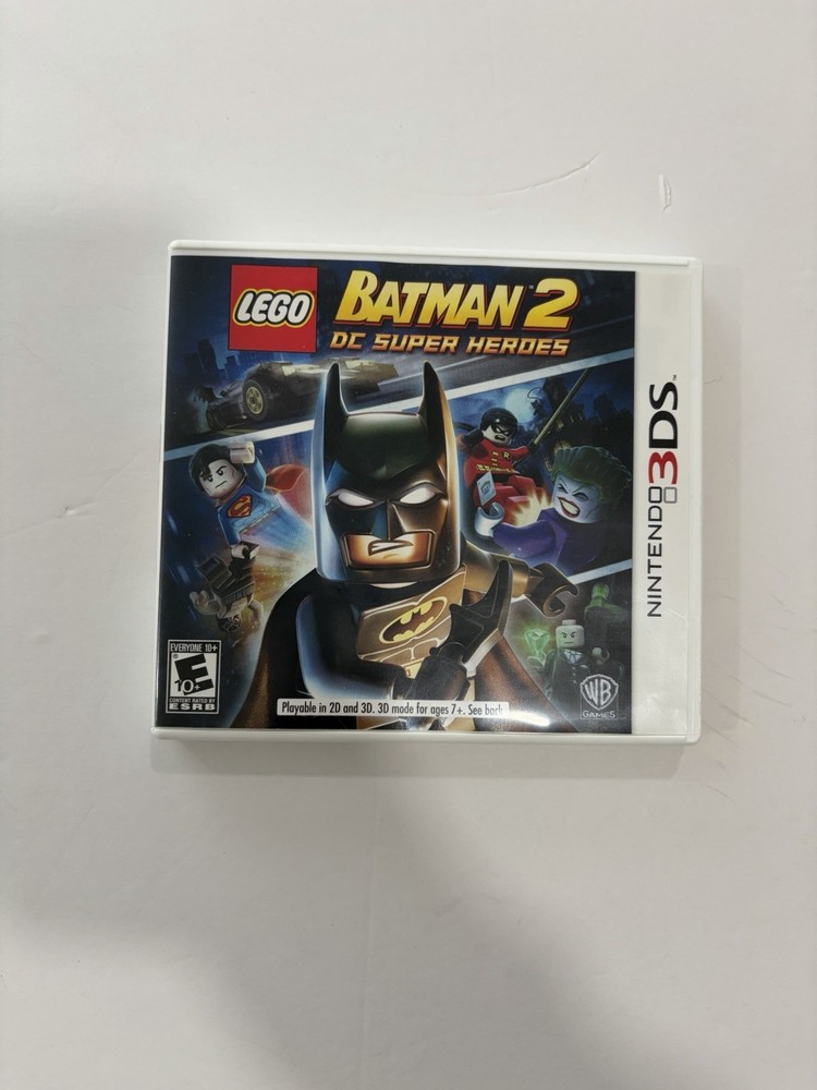 Batman 2 DC Super Heroes Nintendo 3DS CASE ONLY.