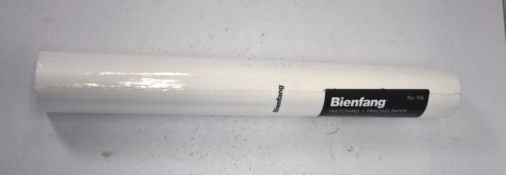 Bienfang Sketching + Tracer Paper Roll White 106 18" x 50yd Pattern Making Draft