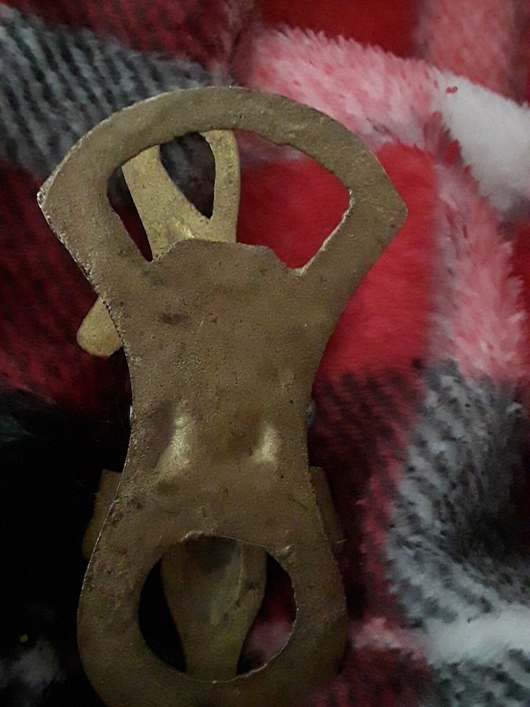 Brass Crocodile Clip Alligator Design Binder Clip