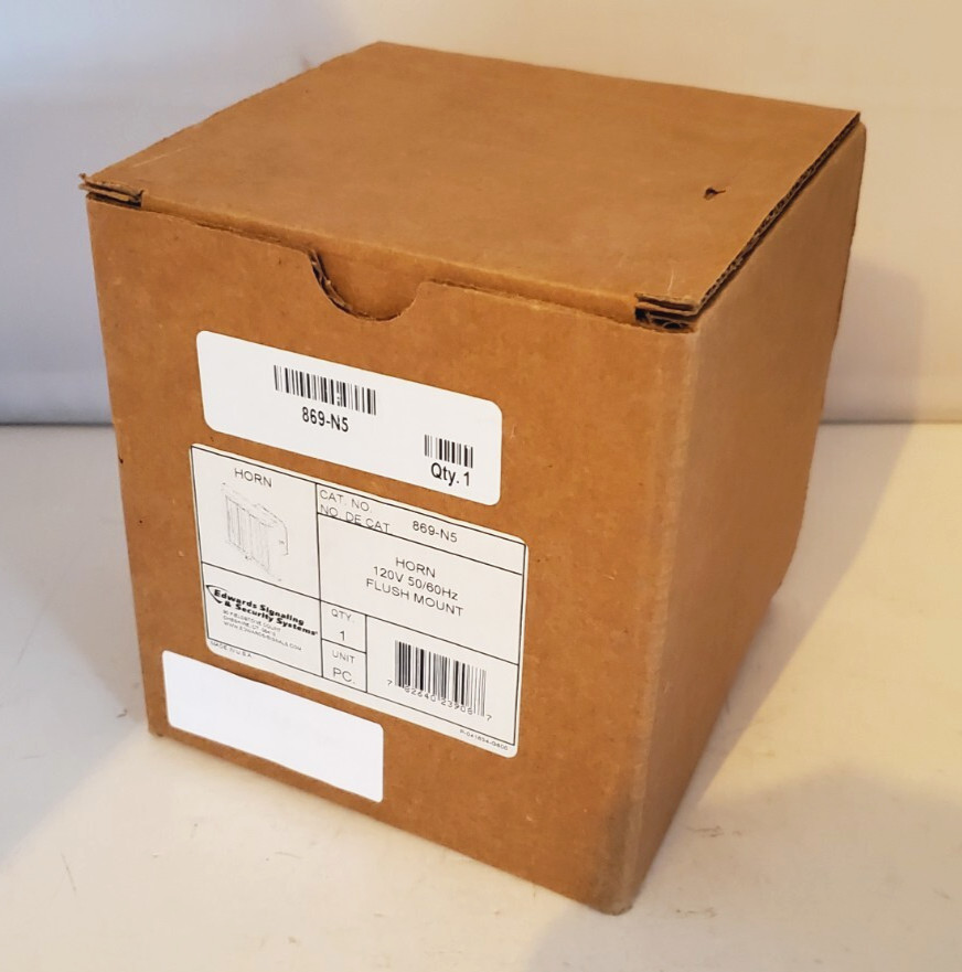 Edwards Signaling & Security Systems HORN 869-N5 Flush Mount