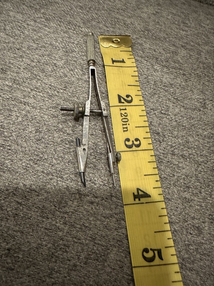 Vintage Compass Drafting Drawing Tool 3.5”