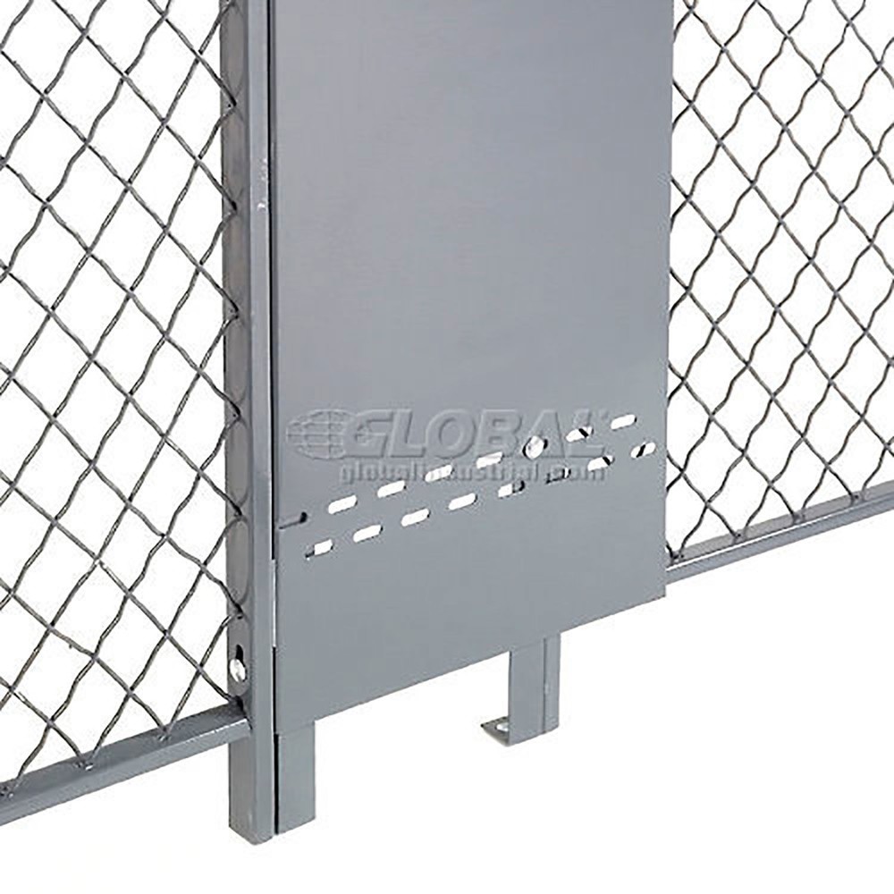 Global Industrial Fill-A-Gap Adjustable Panel for 10' Wire Mesh Partition