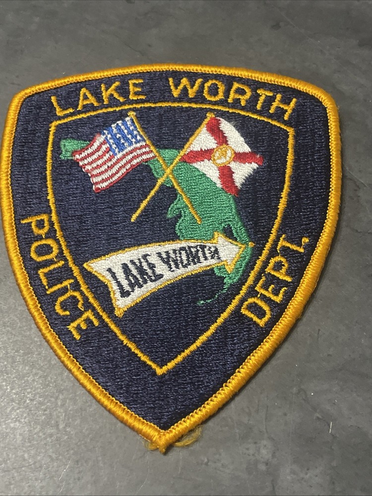 Lake Worth FL Police Patch -250