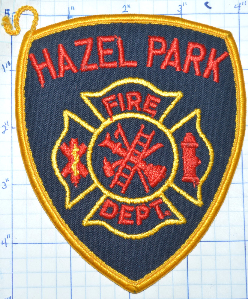 MICHIGAN, HAZEL PARK FIRE DEPT PATCH
