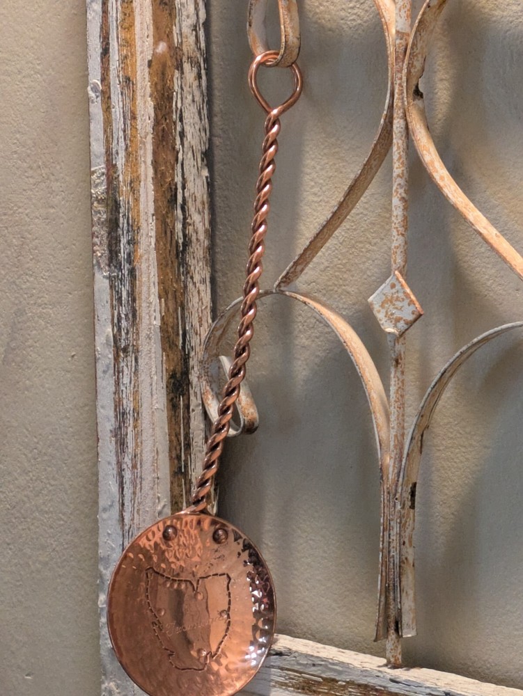 Weeda Tasmania Copper Kitchen Spoon 9-1/2" X 3"