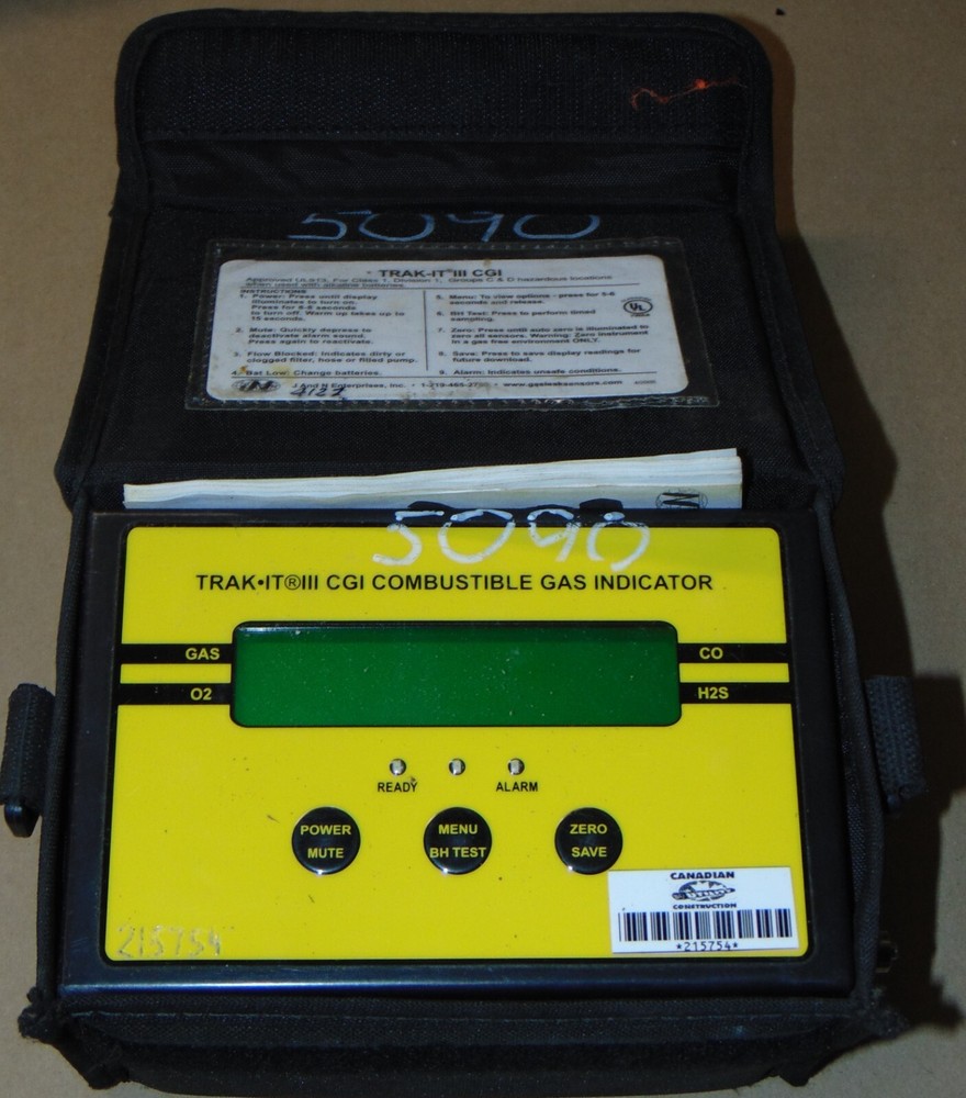 Trak-It III CGI Combustible Gas Indicator