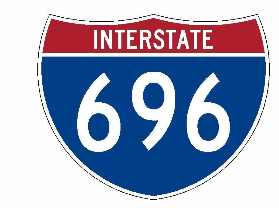 Interstate 696 Sticker Decal