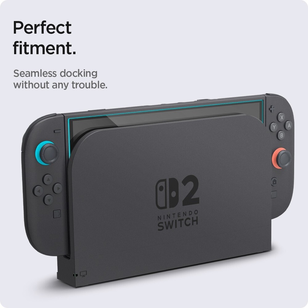For Nintendo Switch 2 | Spigen GLAS.tR EZ Fit Screen Protector