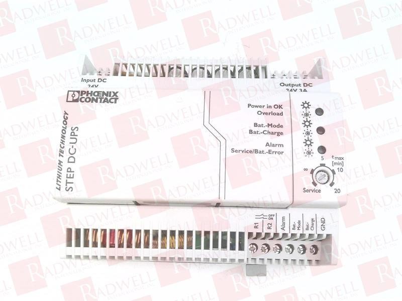 PHOENIX CONTACT STEP-UPS/24DC/24DC/3 / STEPUPS24DC24DC3 (USED)
