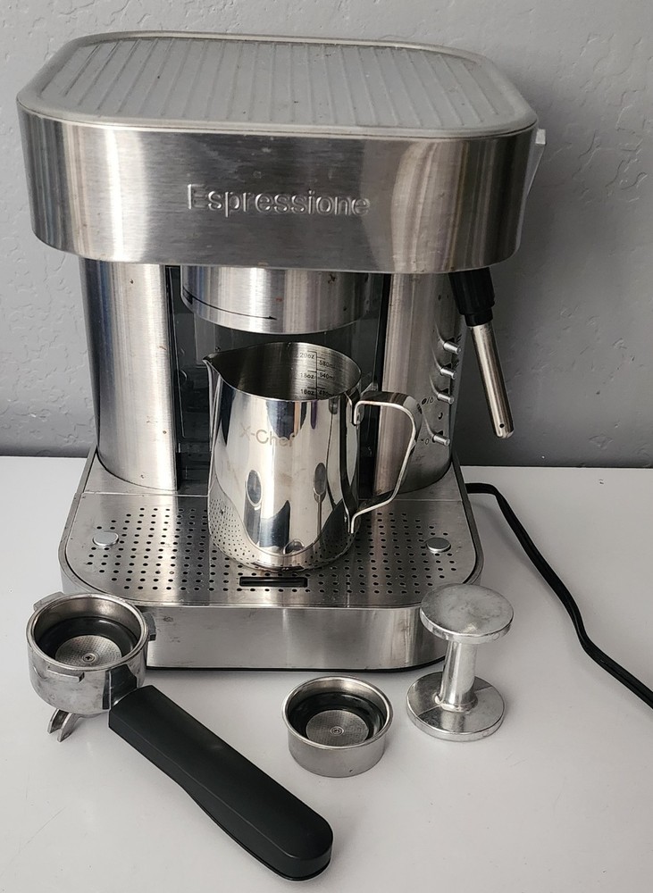 Espressione Stainless Steel Automatic Pump Espresso Machine Thermo Block System