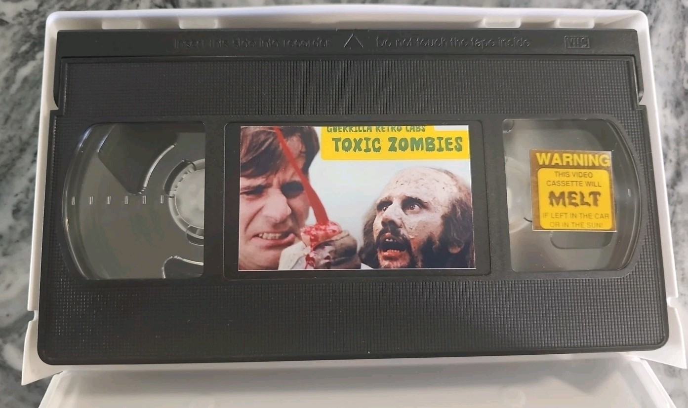 Toxic Zombies Vhs Video Nasty Horror 1980 AKA Blood Eaters Red Redneck Zombies
