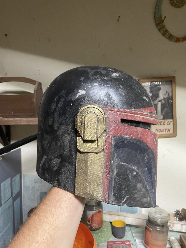 Star Wars Custom Mandalorian PROJECT 3D Printed Helmet